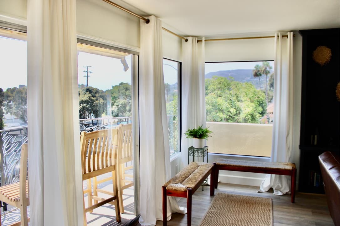 A Laguna sunroom view