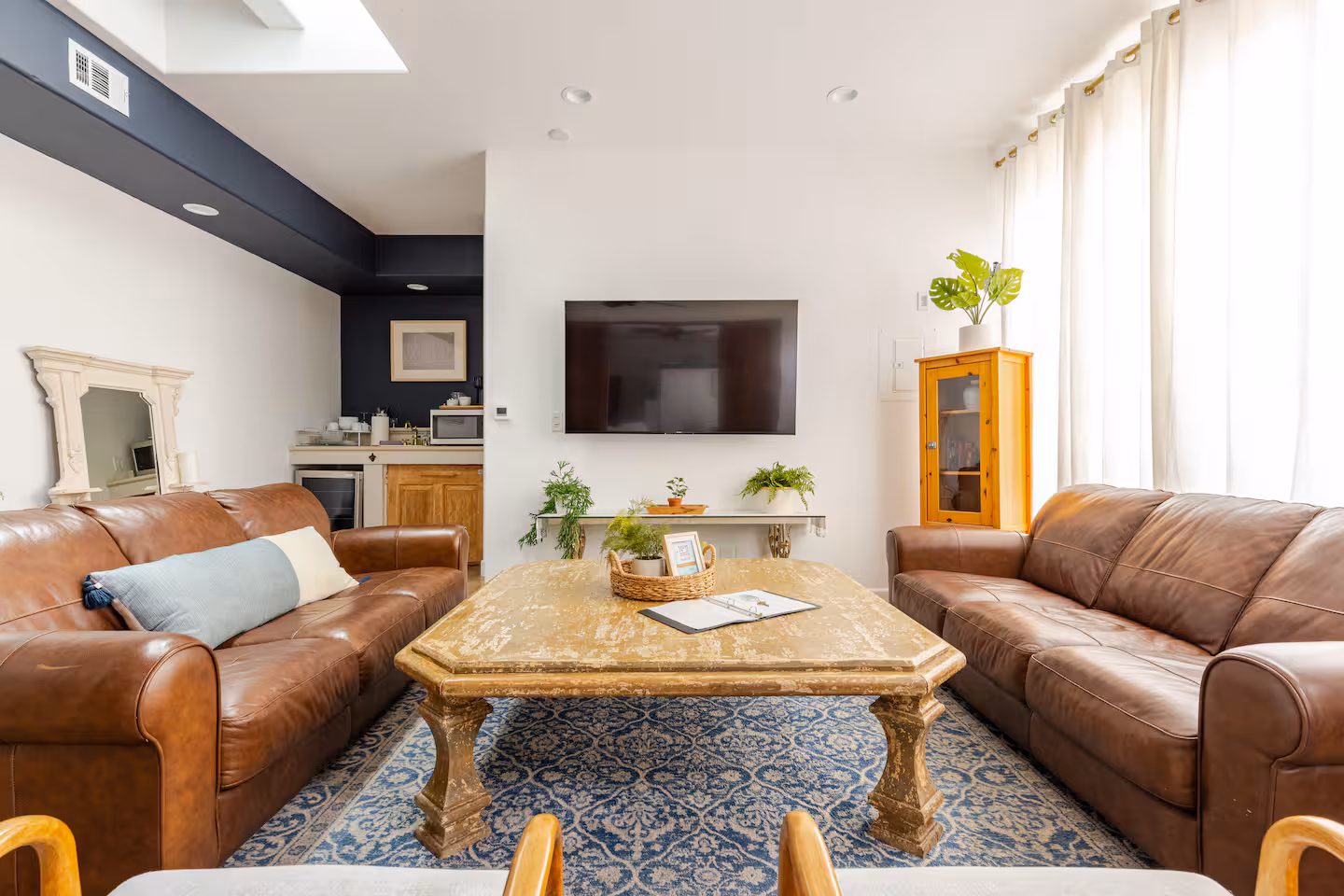 A sunlit interior at the Saint Ann's Court suite